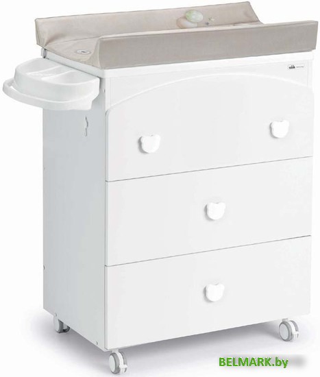 Детский комод CAM Cassettiera Orso Polly G224-C261 (белый) - фото