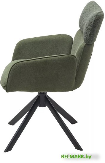 Стул M-City Леонардо 455M05729 (000 белый букле Soul /черный) - фото2