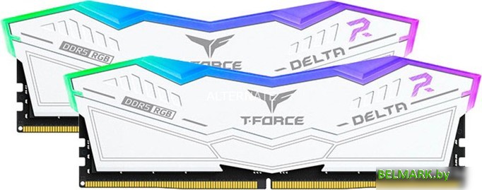 Оперативная память Team T-Force Delta RGB 2x32ГБ DDR5 6000 МГц FF4D564G6000HC38ADC01 - фото