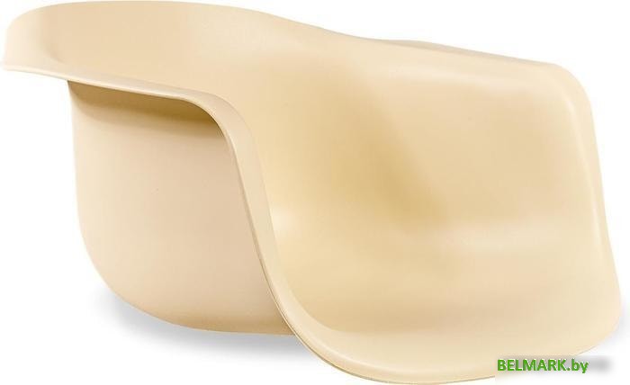 Стул с подлокотниками Sheffilton SHT-ST31/S37 (бежевый/золото) - фото2