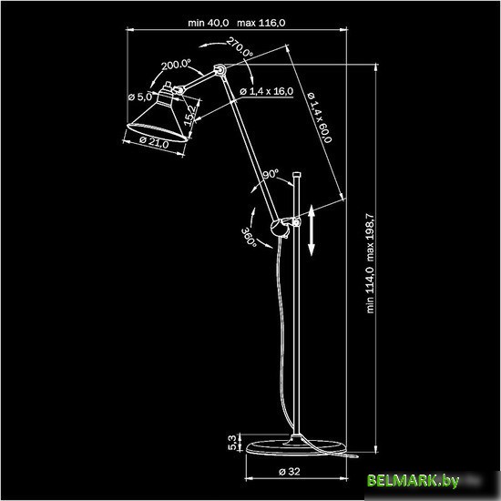 Торшер Lightstar 765717 - фото2