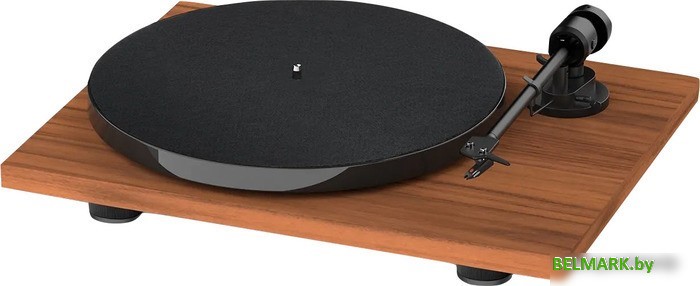 Виниловый проигрыватель Pro-Ject E1 (орех) - фото