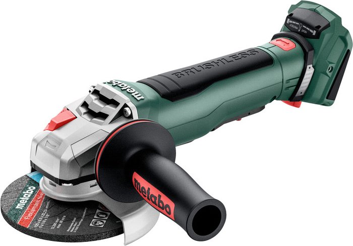 Угловая шлифмашина Metabo WPB 18 LT BL 11-125 Quick 613059850 (без АКБ) - фото