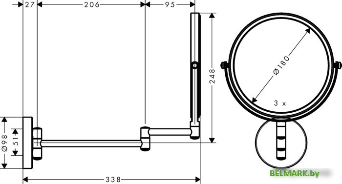 Hansgrohe Logis Universal 73561000 - фото2