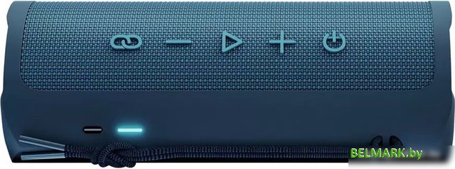Беспроводная колонка 3mk Fuego (синий) - фото