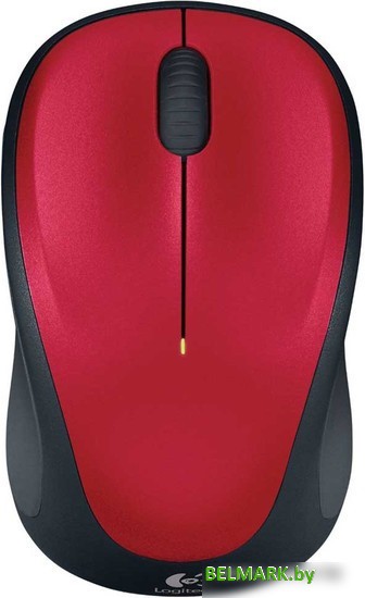 Мышь Logitech M235 Wireless Mouse (красный) [910-002496] - фото