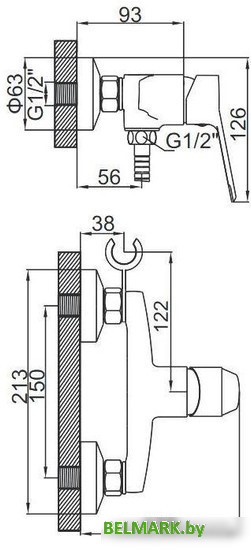 Гигиенический душ Ledeme H61 L5261 - фото2