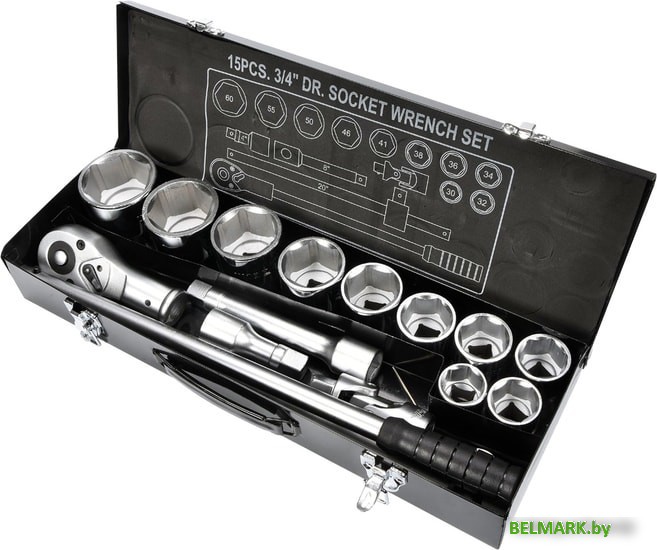 Универсальный набор инструментов Yato YT-1334 (15 предметов) - фото