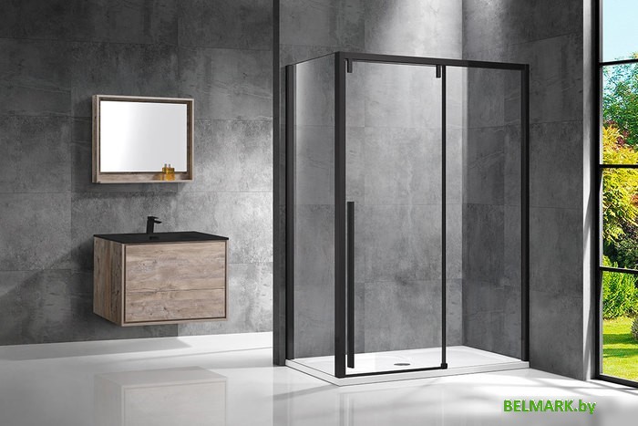 Душевой уголок Vincea Lugano VSR-1L1012CLB-1 (черный/прозрачное) - фото2