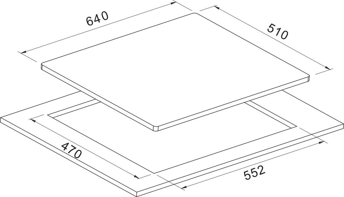 Варочная панель Schtoff H6047C30IS Black - фото2