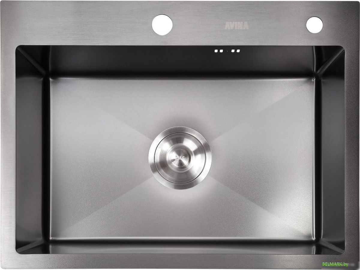 Кухонная мойка Avina HM6048 PVD (графит) - фото