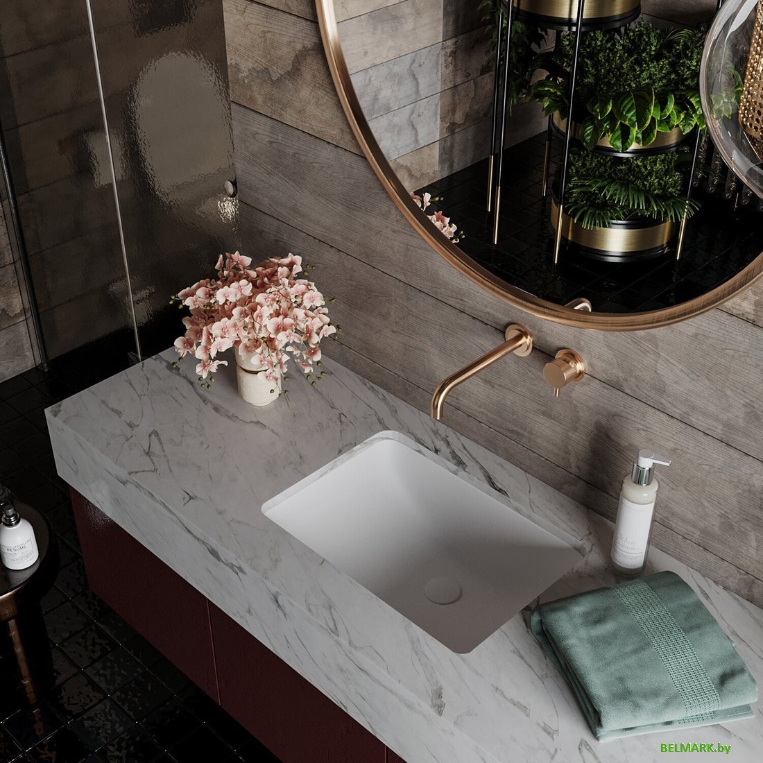 Умывальник Roxen Sims 570145 - фото2