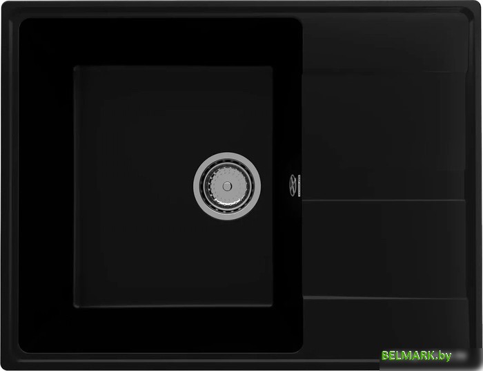 Кухонная мойка Ulgran Quartz Prima 650-07 (уголь) - фото