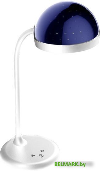 Настольная лампа Camelion KD-828 C01 (белый/синий) - фото