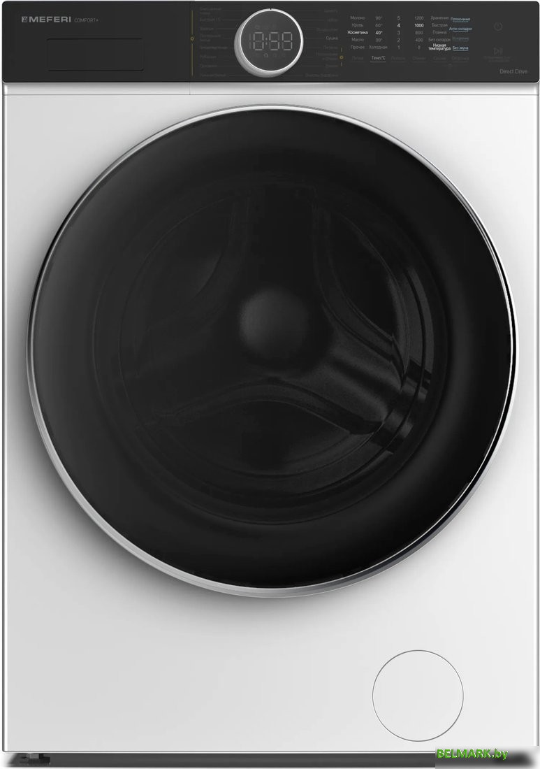 Стирально-сушильная машина Meferi MFWD1071216WH Comfort Plus - фото
