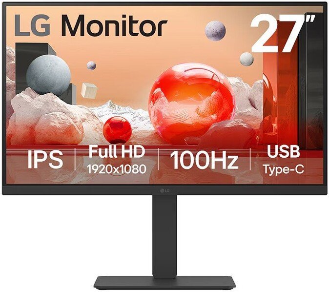 Монитор LG 27BA750-B - фото