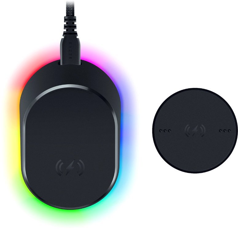 Зарядная станция Razer Mouse Dock Pro + Wireless Charging Puck Bundle - фото