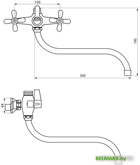 Смеситель Славен О31 - фото2