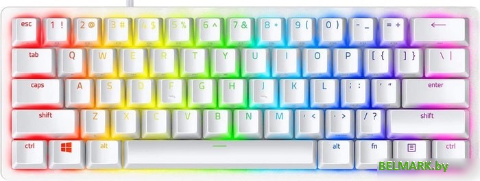 Клавиатура Razer Huntsman Mini Clicky (белый) - фото