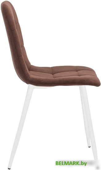 Стул Leset Скай LST00158-14 (велюр, шоколад/белый) - фото2