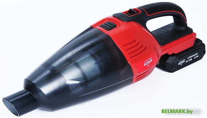 Пылесос ELITECH ПРА 18СЛ Е1302.001.02 (с 1-им АКБ) - фото2