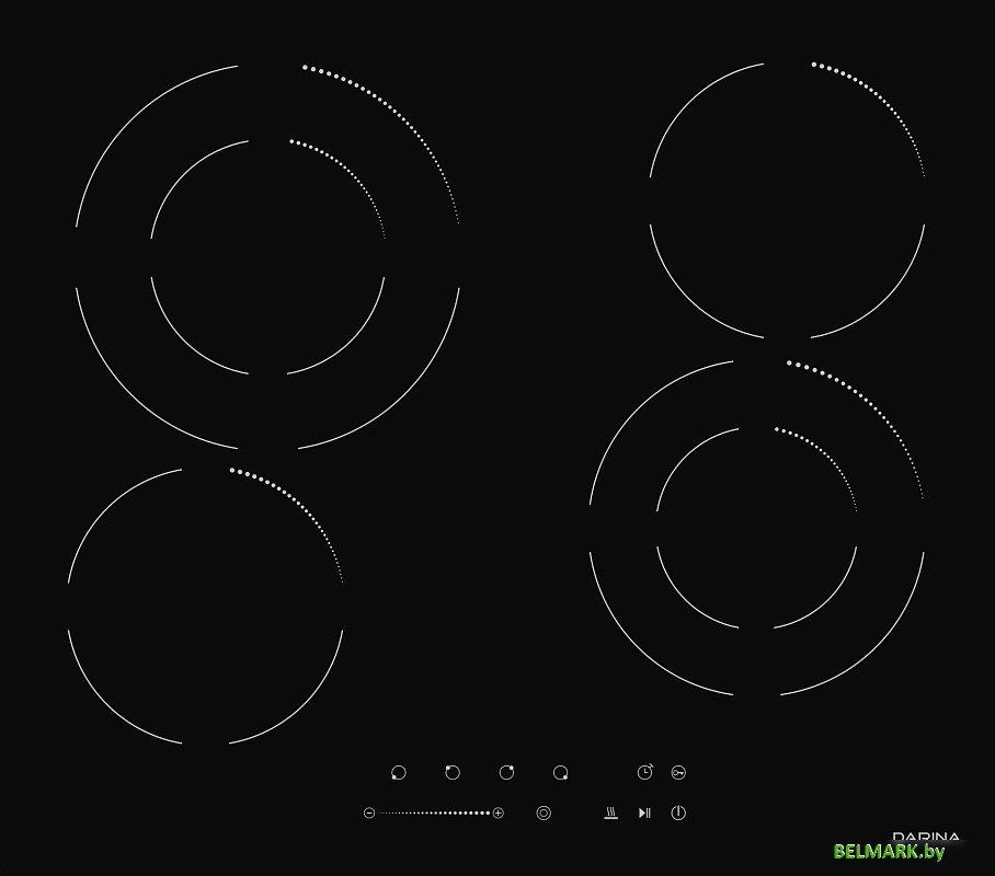 Варочная панель Darina 6P E327 B - фото