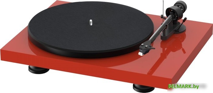 Виниловый проигрыватель Pro-Ject Debut Carbon EVO (красный глянец) - фото