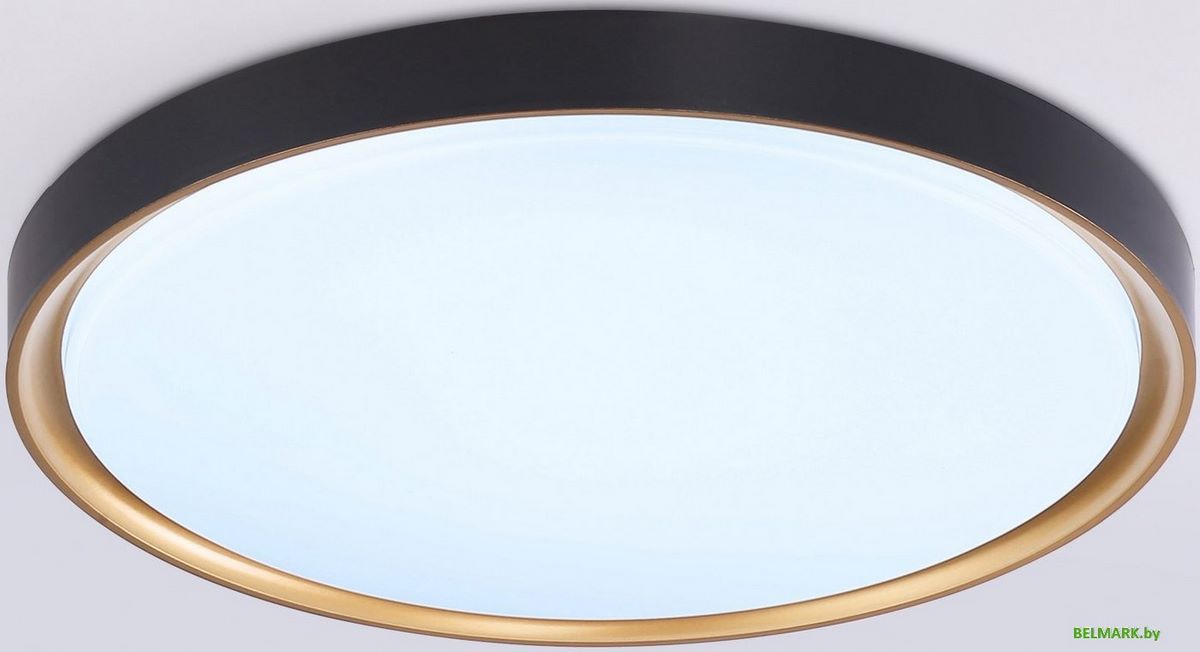 Припотолочная люстра Ambrella Orbital FZ1249 BK/GD (черный/золото) - фото