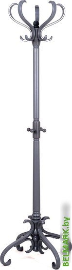 Вешалка для одежды Мебелик В 2Н (серый) - фото