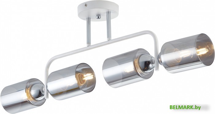 Припотолочная люстра Mirastyle MD-8140/4 WH+CR - фото
