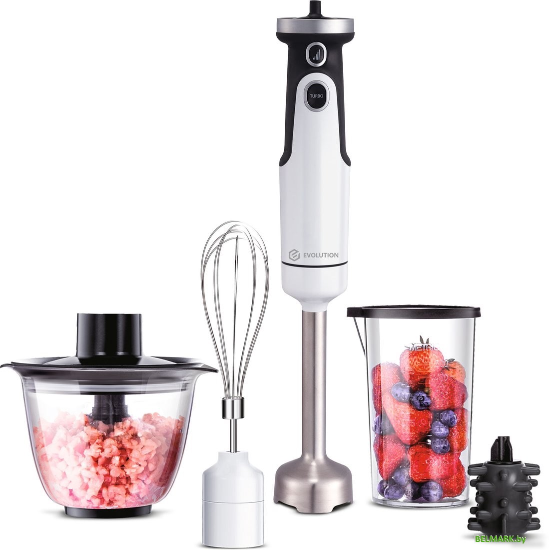 Погружной блендер Evolution HBS-0651 (белый) - фото