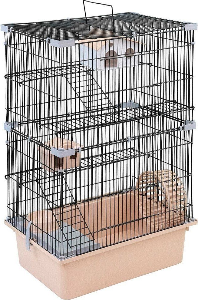Клетка ЕСО Рикки 43112беж-черн - фото