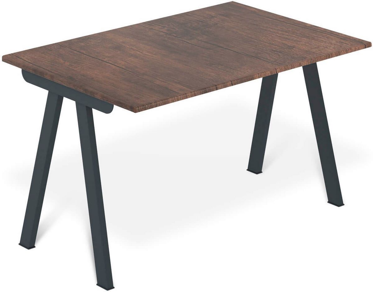 Кухонный стол Sheffilton SHT-TU92/TT 120/80 МДФ (антрацит/палисандр) - фото