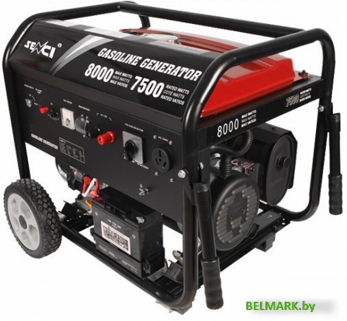 Бензиновый генератор SENCI SC9000-E3 - фото