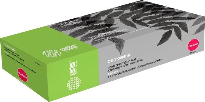 Картридж CACTUS CS-TK895BK (аналог Kyocera TK-895K) - фото