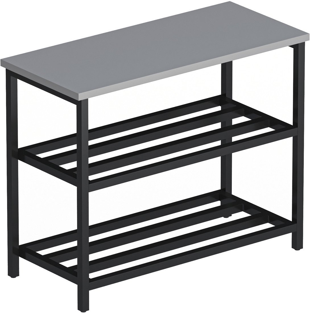 Полка для обуви Макс Стайл ОБ-700-U732ST9 (Egger серый асфальт U732 ST9) - фото