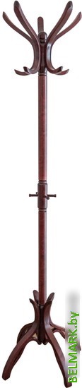Вешалка для одежды Мебелик В 12Н (махагон) - фото