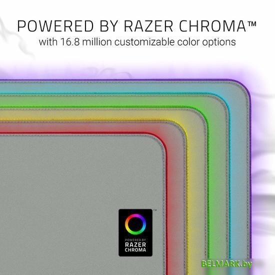 Коврик для мыши Razer Goliathus Chroma Extended Mercury White - фото2