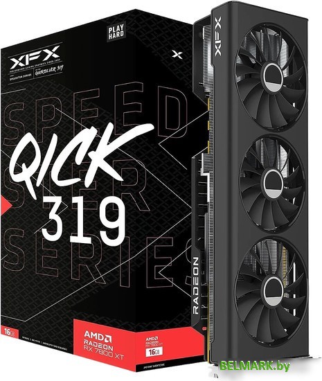 Видеокарта XFX Speedster QICK 319 Radeon RX 7800 XT Core Edition RX-78TQICKF9 - фото