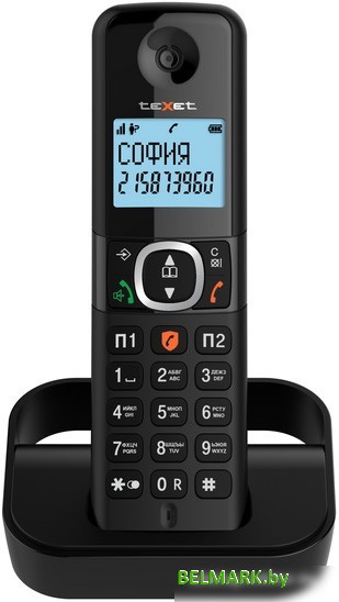 Радиотелефон TeXet TX-D5605A (черный) - фото