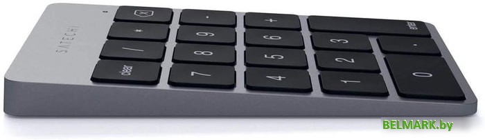Цифровой блок Satechi Aluminum Slim Rechargeable Bluetooth Keypad (серый космос) - фото2