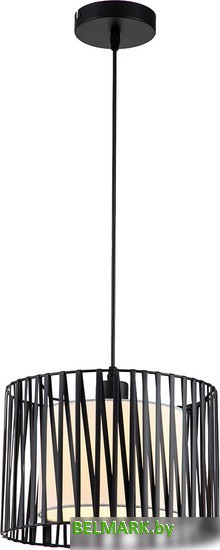 Подвесная люстра Escada Zambeze 10181/1S E27*60W Black/Silver - фото