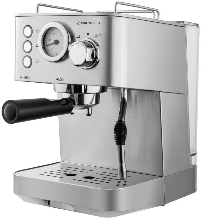 Рожковая кофеварка MAUNFELD MF-721S Pro - фото