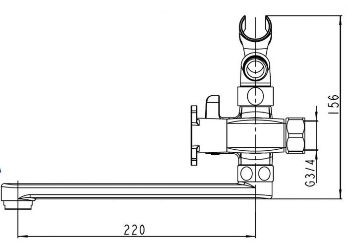 Смеситель Kaiser Cuatro [58022] - фото2