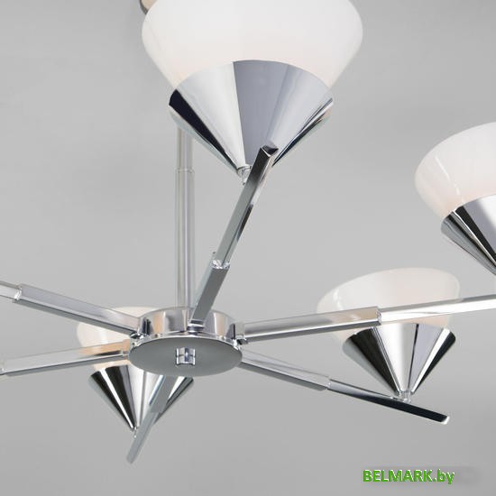 Люстра средней высоты Евросвет 70138/6 (хром) - фото2