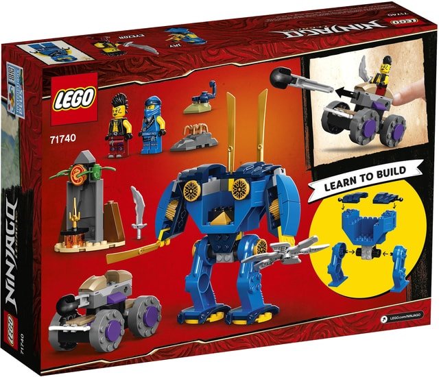 Конструктор LEGO Ninjago 71740 Электрический робот Джея - фото2