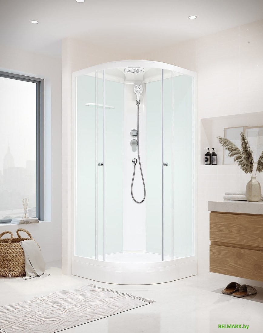 Душевая кабина Domani-Spa Delight Slim 88 80x80 DS01DS88LWM00 - фото2