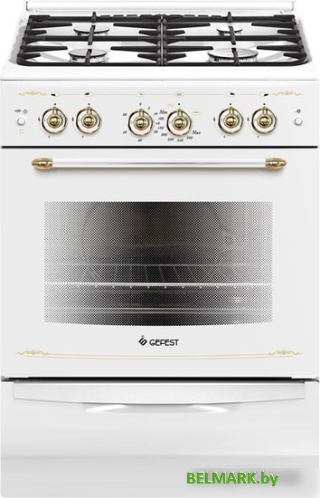 Кухонная плита GEFEST 6100-02 0181 (чугунные решетки) - фото