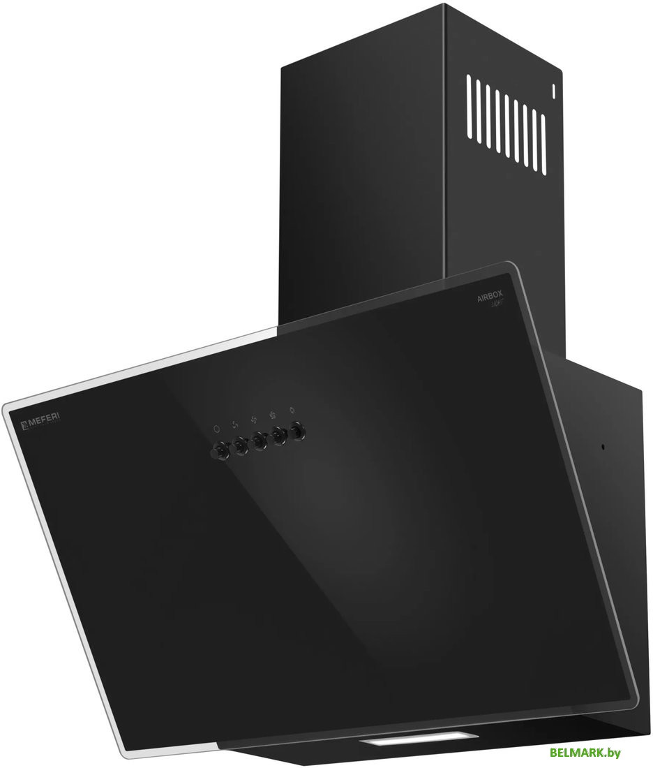 Кухонная вытяжка Meferi AIRBOX60BK Light - фото