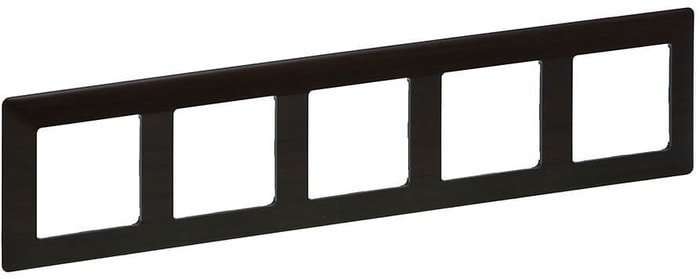 Рамка Legrand Valena Life 754175 (темное дерево) - фото